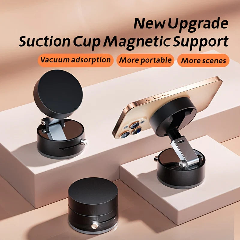 360° Magnetic Vacuum Phone Holder