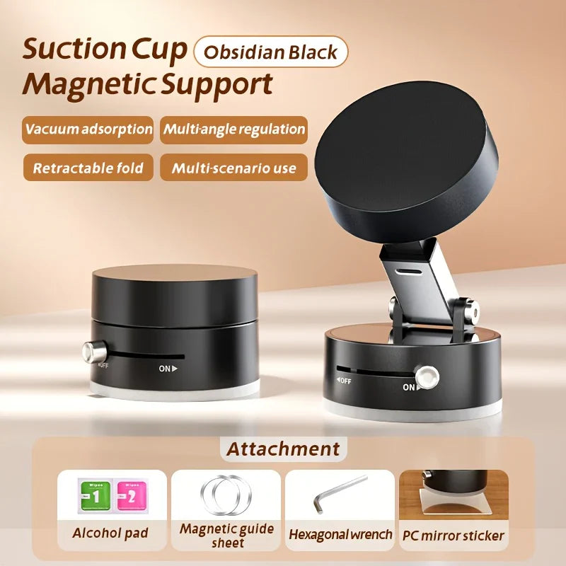 360° Magnetic Vacuum Phone Holder